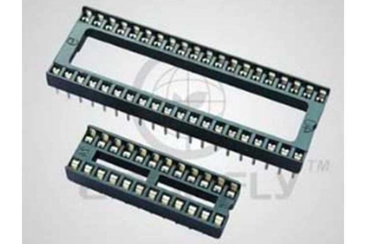 SOCKET 20P 7.62mm THT ENTEGRE