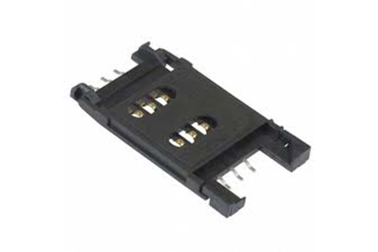 CONN 6P SIM CARD WIDE LEG SMD