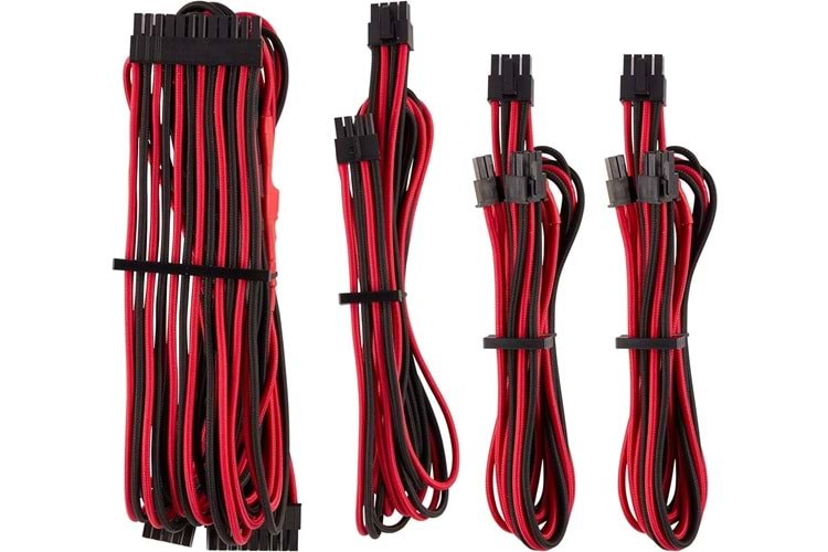 CABLE RED-BLACK2 mm 20 cm ONE SIDED THT