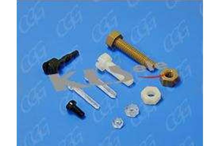 SCR NUT SOMUN PLASTIC 8mm THT