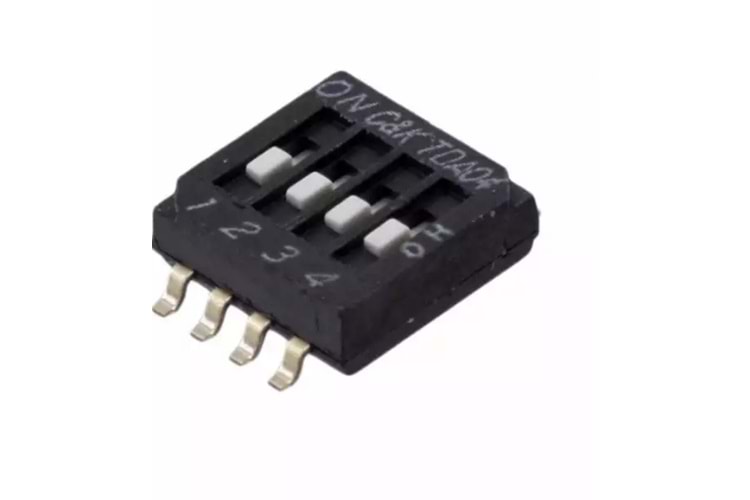 SWITCH 4PIN SPST 25MA 24V THT