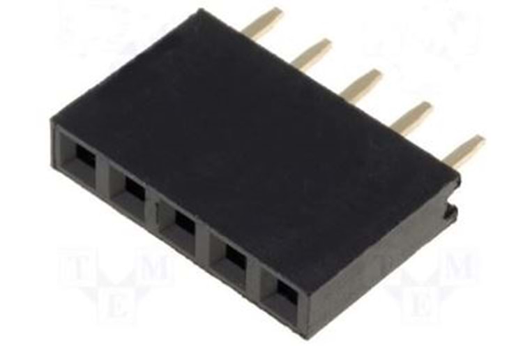 PIN HEADER 16PIN(1x16) 2.54mm FEMALE THT