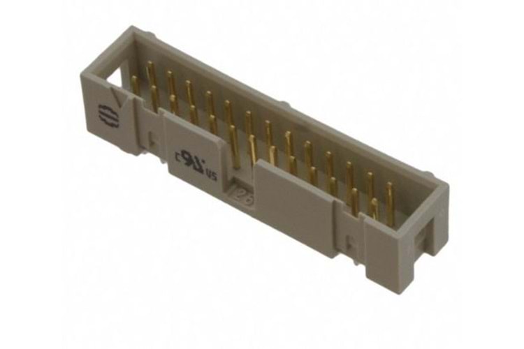 CONN HEADER 26POS 0.100 (2.54mm) THT