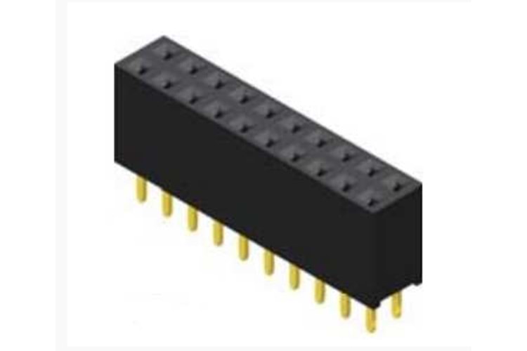 PIN HEADER 16P 2x8 THT FEMALE