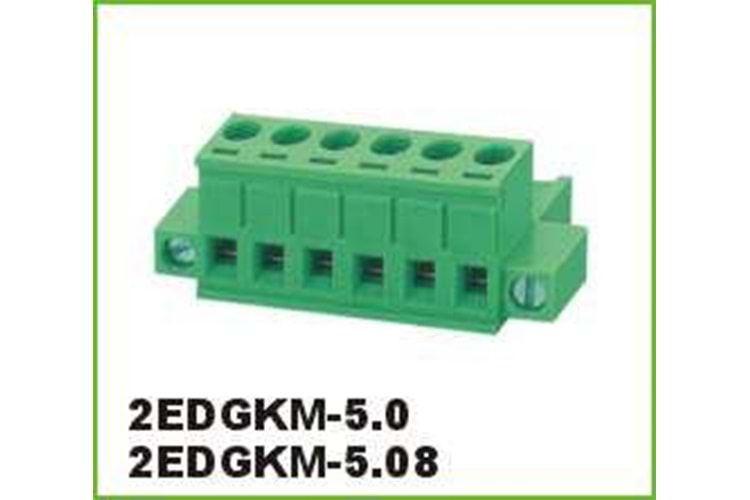 TERM 7P 5.08MM GREEN FEMALE THT