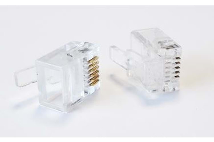 PLUG 6P6C ( RJ11,RJ12,RJ14,RJ25 )