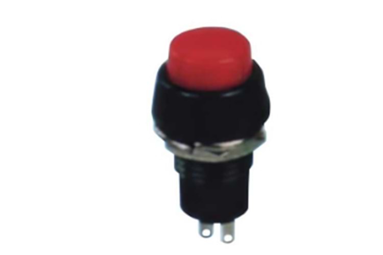 SWITCH PUSH BUTTON ON-OFF 25X13MM 3A 125VAC / 1A THT