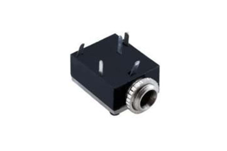 3.5mm STEREO JACK DİŞİ SOMUNLU - ŞASE TİP