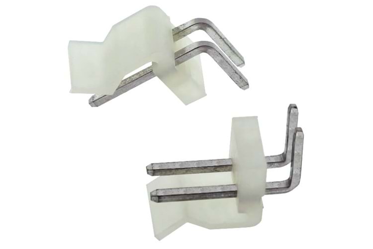 CONN 2P 3.96MM 90* WHITE THT