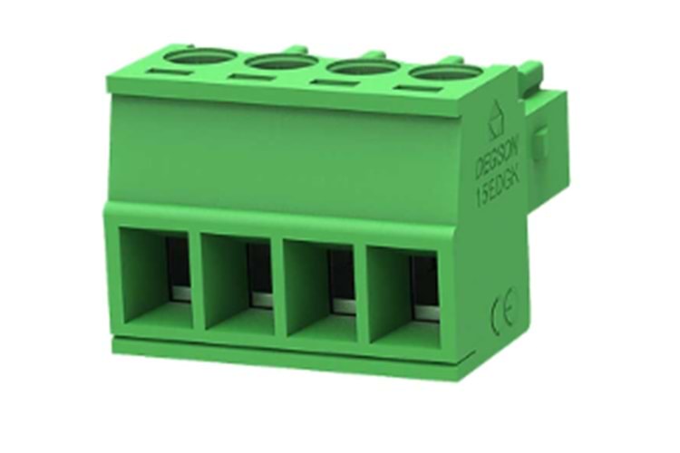 KLM 4P 3.50mm GREEN FEMALE