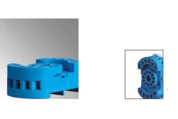 RELAY SOCKET DIN RAIL 11PIN SCREW