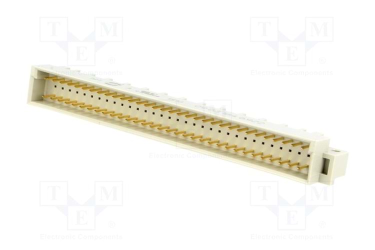 CONN DIN HDR 96POS PCB GOLD 09031646922 180 MALE