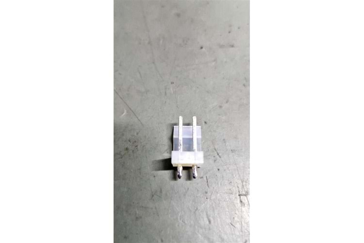 CONN 2P 3.96MM 180* 16.5MM WHITE ŞEFFAF TIN MALE THT