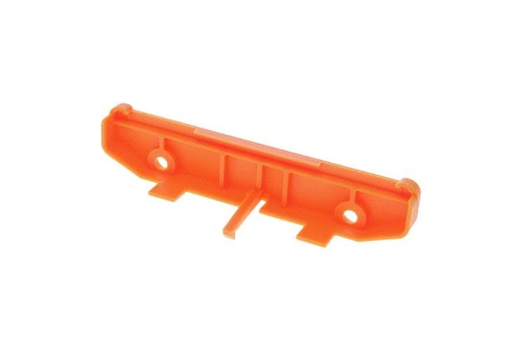 END PLATE, ORANGE, PA 66, TERMINAL BLOCK