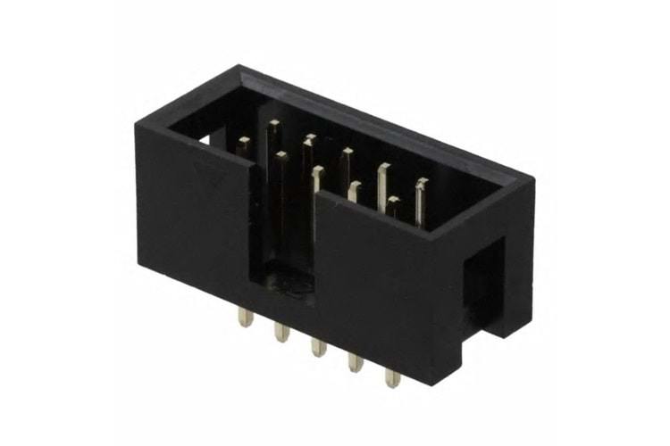 CONN HEADER VERT 10POS 2.54MM THT