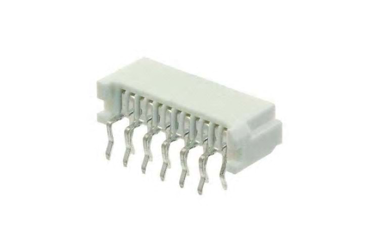 CONN FFC TOP 12P 1.25MM 90* THT