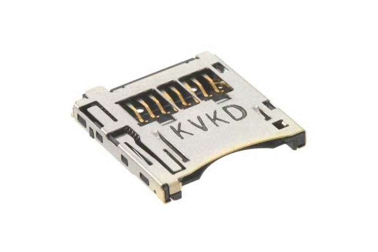 CONN MICRO SD CARD 8P+2P PUSH-PUSH R/A SMD