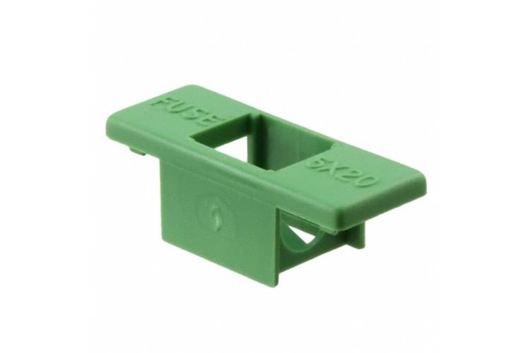 FUSE BLOCK COVER PC 5X20MM HLDR THT