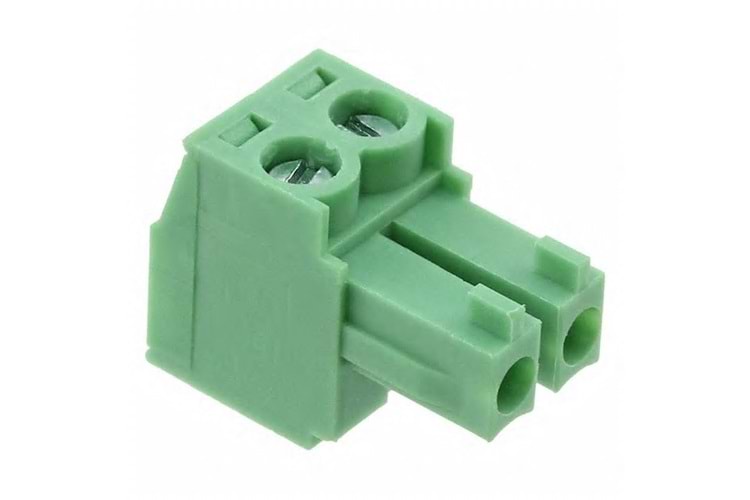 TERM BLOCK PLUG 2POS STR 3.81MM