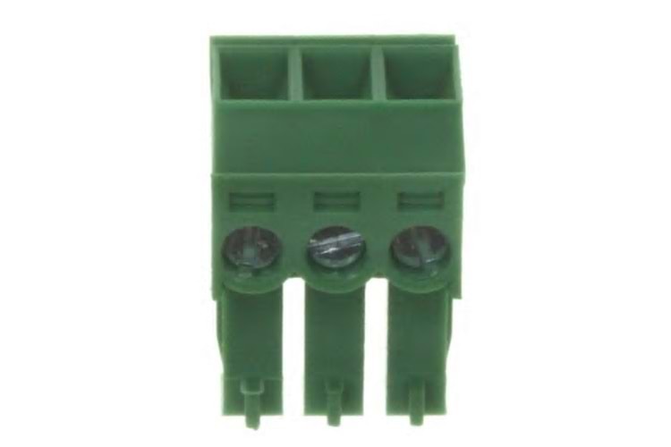 TERM BLOCK PLUG 3POS STR 3.81MM THT