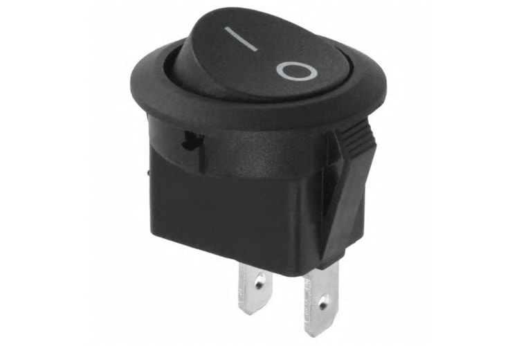 SWITCH ROCKER SPST 16A 125V THT