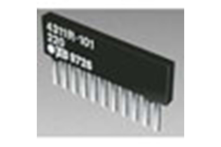 RES ARRAY 1K 4+1 THT