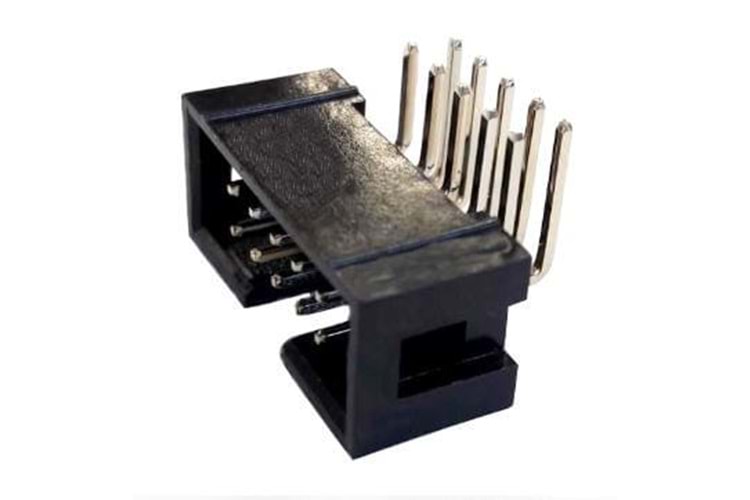 CONN 10P 2X5 2.54MM 90* MALE THT