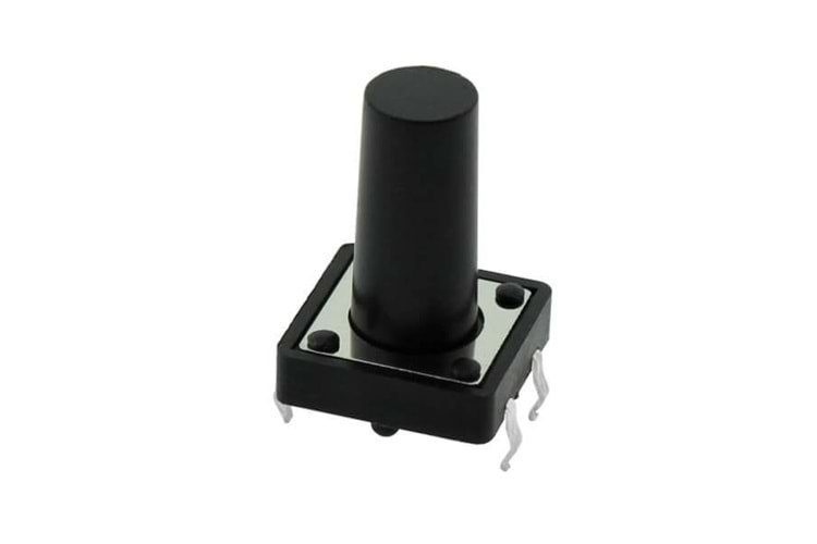 SWITCH TACT 12x12 17mm 160gF THT
