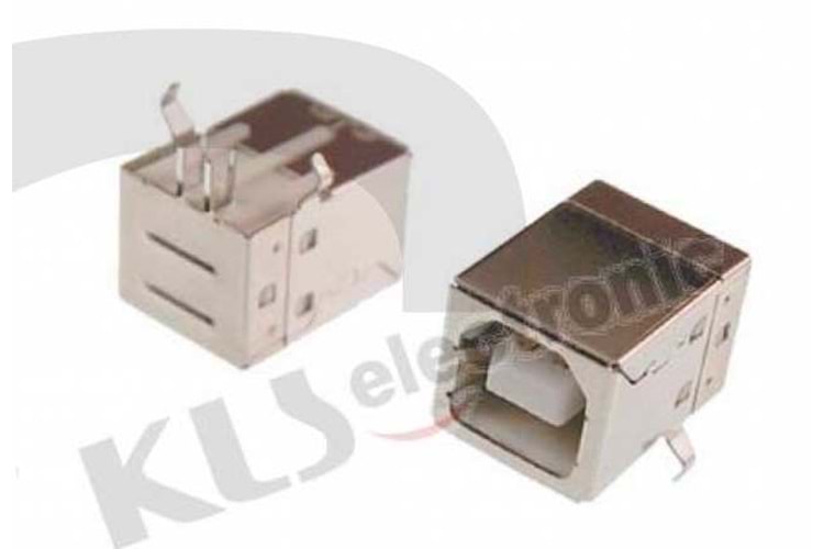 CONN USB B TYPE FEMALE 90C THT