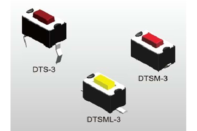 SWITCH TACT 6.00X3.50 4.30mm 320gF V/T THT