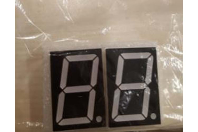DİSPLAY RED 7 SEGMENT 1 DIGIT THT