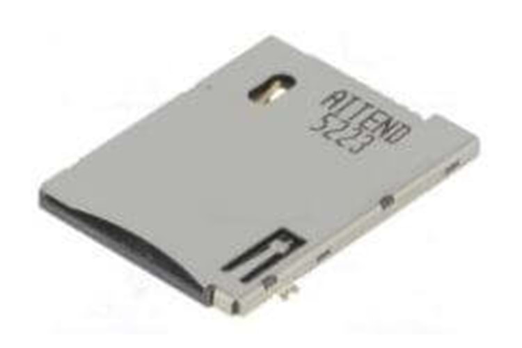 SIM HOLDER 8PIN (6+2) PUSH-PUSH TYPE 10U SMD