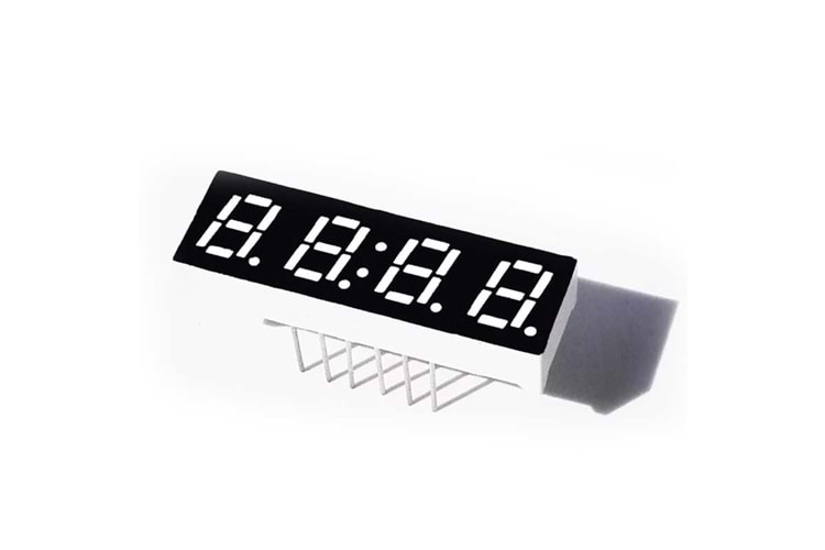 LED DISPLAY 4 DIGIT 7 SEGMENT RED THT