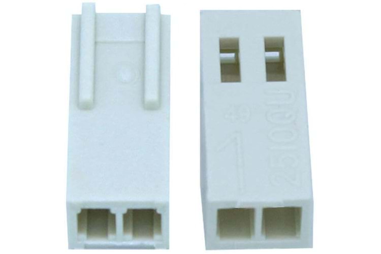 CONN 2P 2.54MM 180* FEMALE THT