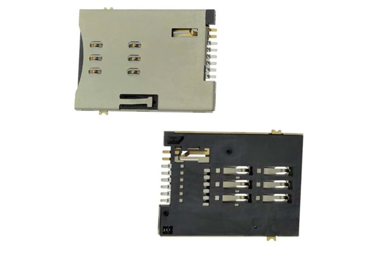 CONN HOLDER SIM CARD SMD