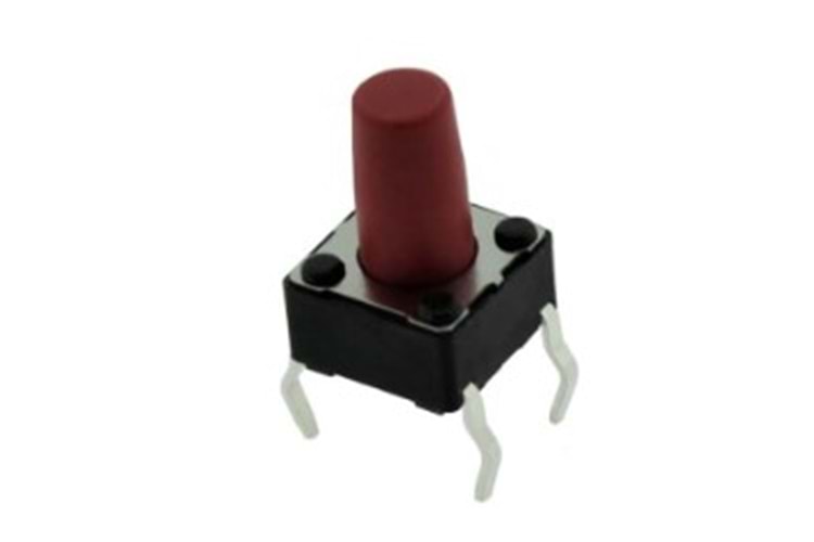 SWITCH TACT 6x6 9.50mm 180* 260gF THT