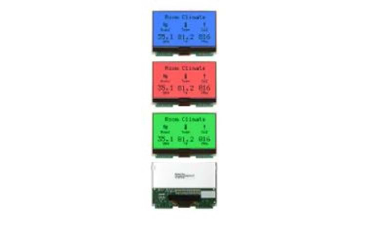 LCD 128X64 RGB BKLT THT