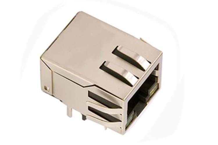 MODULAR JACK THT R/A 8P8C THT