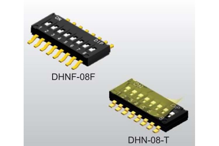 SWITCH 4P BLACK V/T SMD