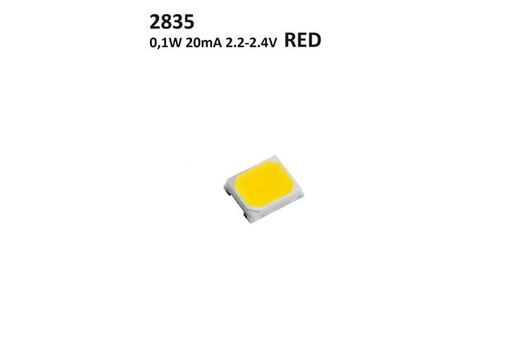 LED 2835 20mA RED SMD