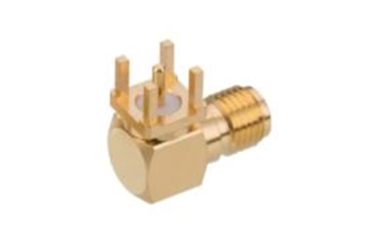 CONN SMA JACK R/A 50 OHM PCB