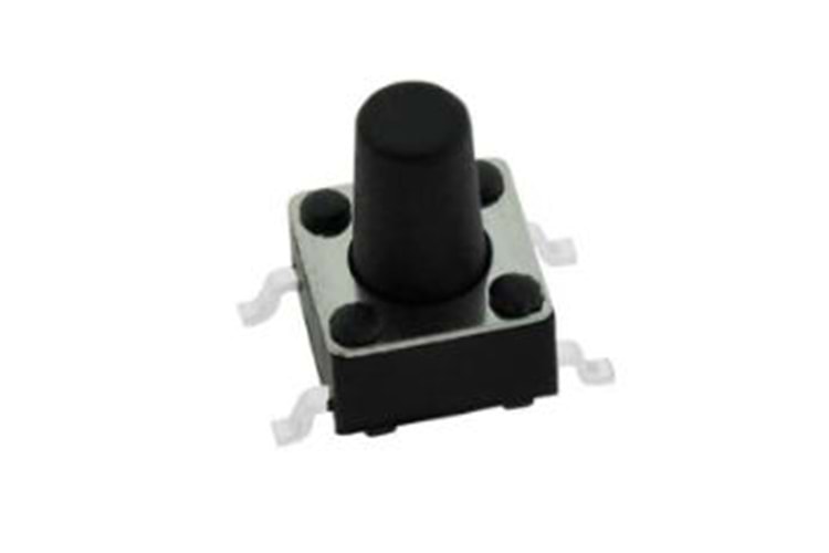 SWITCH TACT 6.00x6.00 9.50mm 160gF SMD