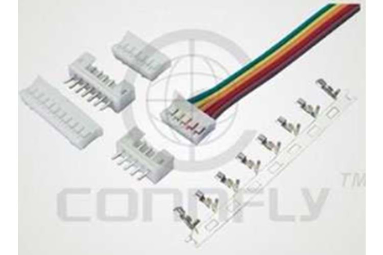 CONN T.B.8P 2.00MM 180* WHITE MALE THT