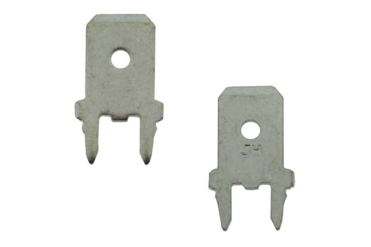 CON.QUICK DISCONN 6.30X14MM THT V/T TIN REEL