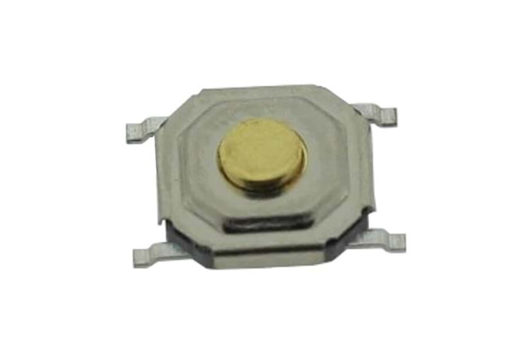 SWITCH TACTILE 5.10x5.10 1.60mm 250gF V/T SMD