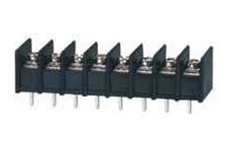 TERM BLK 7.62MM 2P BARRIER TERMINAL BLACK THT