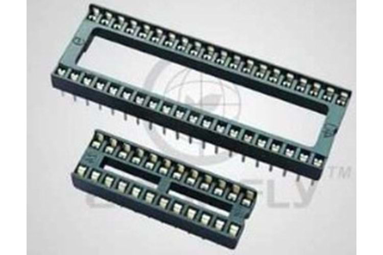IC-SOCKET 18PIN DUAL WIPE 0.3(7.62MM) THT