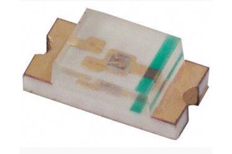 LED GREEN CLEAR 571-574nm 35mcd 2.00V 130° CHIP SMD