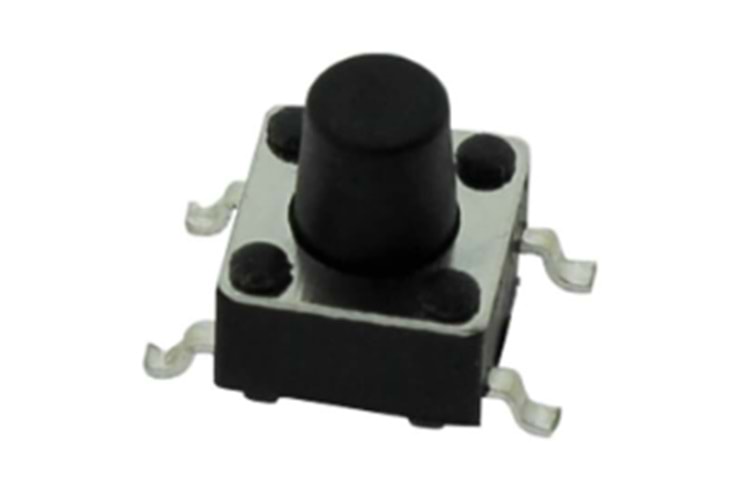 SWITCH TACT 6X6 8mm 160gF SMD