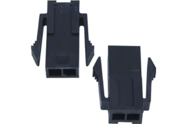 CONN 2P(1X2) 3.00MM FEMALE HOUSING BLACK